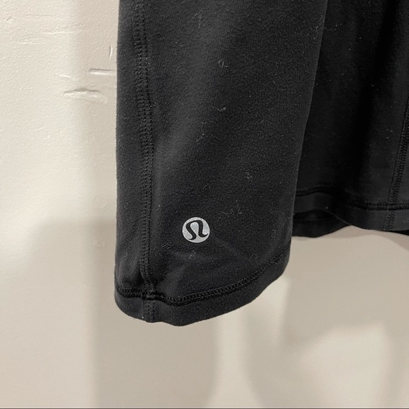 Lululemon Layered Built-In Bra Racerback Tank Top Black 8 - Picture 5 of 6